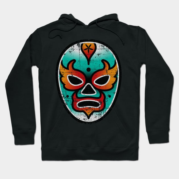 Lucha Libre - vintage design Hoodie by verde